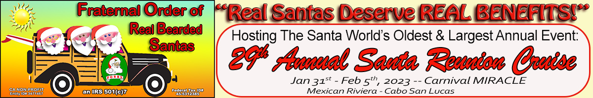 28th Annual Santa Reunion Banner